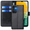 FMPCUON Hülle für Samsung A13/A04/A04S/A23/M23 5G/F23 5G/M13 Handyhülle [Standfunktion] [Kartenfach] [Magnetverschluss] Tasche Flip Case Schutzhülle lederhülle klapphülle für Galaxy A04/A04S Schwarz