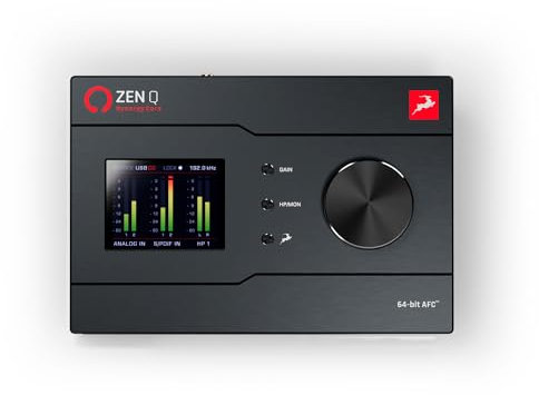 Antelope Audio - Zen Q Synergy Core, 14 x 10, alimenté par bus, USB-C, 1 FPGA et 2 processeurs DSP