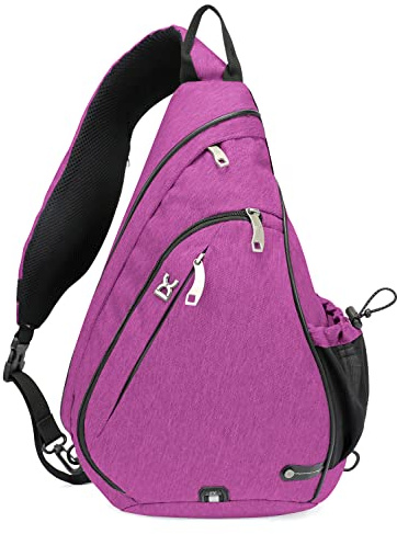 INOXTO Sling Bag, Multipurpose Crossbody Shoulder Bag for Men and Women