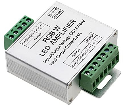 DC 12V LED Strip amplificador RGBW RGB controlador amplificador salida RGBW RGB LED Controller Strip Power Repeater Controller Controller Controller