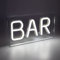 Global Gizmos Neon Signs/Acrylic Box Lights/Energy Efficient LED Lights/USB Powered / 3 Unique Designs (Bar)