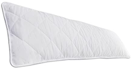 Traumschlaf Seitenschläferkissen – ergonomisches Körperkissen mit Memory-Schaum - formstabil & druckentlastend - Abnehmbarer Bezug, weich & pflegeleicht - 40x140 cm