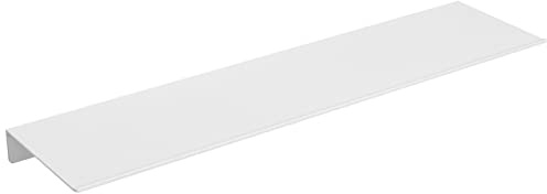 Danpoo Metal Floating Shelf for Wall, White, 50 x 12 cm(20 x 4.7)