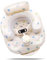 AirSwim Siège gonflable pour bébé de 3 mois et plus, harnais à 3 points, chaise d'été pour tout-petits (baleine)