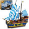 YESHIN Piratenschiff Bausteine Modell, 2010 Teile MOC Piratenschiff Modellbausatz Klemmbausteine, Segelschiff Spielzeug Modell Geschenke für 8, 9, 10+ Jungen und Jugendliche Erwachsene