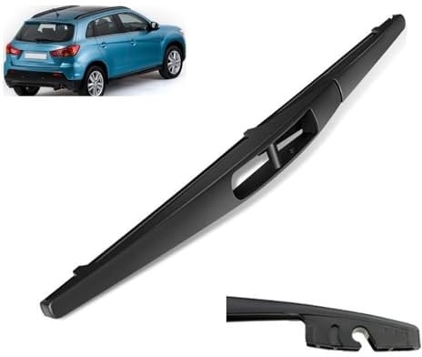 Limpiaparabrisas de vehículos Limpiaparabrisas trasero de 10 pulgadas compatible con Mitsubishi ASX Outlander Sport RVR 2010-2019 2018 2017 2016 2015 Parabrisas Limpiaparabrisas para todo clima