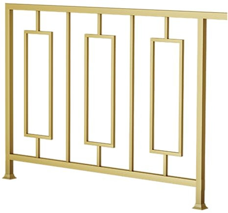 Geländer Innen Außen Treppengeländer Pfosten Goldgeländer Für Treppenhäuser, Villa Hochhäuser Dekor-Paneele Geländer Barrieren Schild/ Metall Brüstung Bildschirm Vertikale Balustrade Platte Zaun Hoch