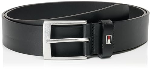 Tommy Hilfiger Herren Geschenk-Set Adan Gürtel, Schwarz (Black), 80 cm