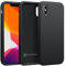 AUKASE Silikon Case für iPhone XS/iPhone X Hülle, Premium Silikon Handyhülle, weichem Mikrofaser-Innenfutter Stoßfestes,Flip Case Kompatibel mit (Schwarz, iPhone X/XS)