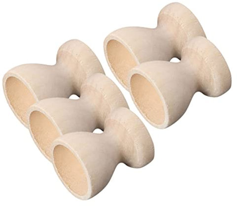 Zerodeko 5St handbemalte Eierschale Kinder bastelset basteln für Kinder Eierständer Holz Osterei-Holzhalter Dekor Spielzeug Werkzeug zum Malen von Eiern Ostereihalter leer
