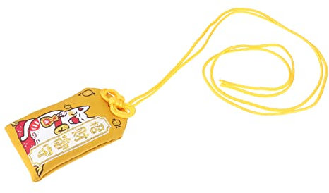 GALPADA 1Stk Japanisch und Windmimori gesundheit Dekor neu eine Halskette charms anhänger japanischer Omamori-Charme Glücksbeutel im japanischen Stil empfindlich Segen Tasche Glücksbringer