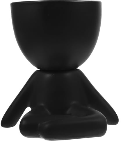 Alipis De Cerámica Forma De Figura Buda Pequeño para Suculentas Decoración De Hogar