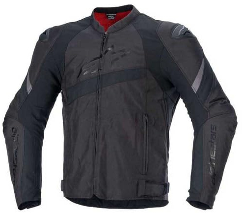MOTORBIKE TEXTILE JACKET ALPINESTARS T-GP PLUS R V4 BLACK BLACK XL