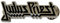 Rock Off Judas Priest Logo Pin Badge Schwarz Unisex Anstecknadel 35mm x 25mm