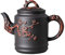 Teekannen 55 0ml China Yixing Purpur Sand Topf Edelstahl Filter Tee Topf mit großer Kapazität Blume Tee Eintopf Haushalt Tee Maker Seitentragende Kanne