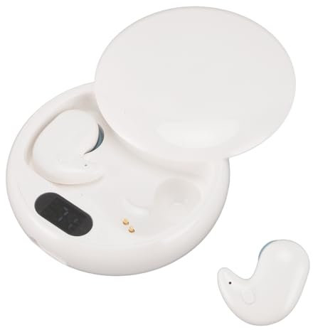 Sxhlseller Auriculares Traductores de Idiomas en Tiempo Real, Dispositivo Traductor Bidireccional con Aplicación para 144 Idiomas, Traductor de Voz para Viajes, Aprendizaje, Negocios (White)