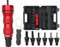 Nietmutternaufsatz, Nietmuttern Adapter Kit Gewinde Nietmutter Pistolen Werkzeugsatz mit M3, M3, M4, M5, M6, M8, M10, 6 Art Dorne, Nietgerät Nietaufsatz Nietmuttern Aufsatz für Bohrmaschine