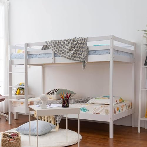 Panana BHunk 3FT Wooden Bunk Bed with 2x 15cm Foam Mattresses
