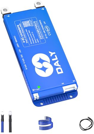 DALY 100A 4S-8S 12V-24V Smart BMS mit 1A Active Balancer und integriertem Bluetooth RS485 CAN für Lithiumbatterie NCM/LFP/LTO Pack