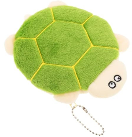 Generisch Schildkröten-geldbörse Fuchs-geldbörse Walhai-schlüsselanhänger Japanische Geldbörse Domo-schlüsselanhänger Frosch Geldbörse Anime Geldbörse Süße Geldbörse Hai-Tasche Plüsch Green