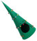 BUGUUYO 1Stück Weihnachtlicher Katzenkorb aus Filz Abnehmbares Katzenbett im Weihnachtsbaum Design Grün für Drinnen und Draußen Kuschelige für Ihre Pflegeleicht und Warm