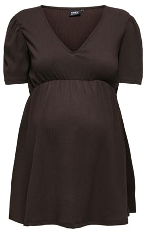 ONLY MATERNITY Damen Olmpetris Life S/S V-Neck Top JRS