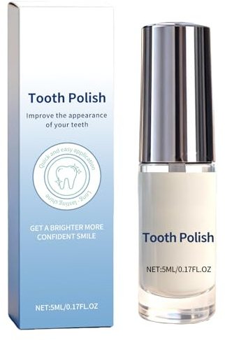 Smalto per Denti Bianco - Delicato Sbiancante che Rimuove le Macchie,Vernice per Denti da 5ml - per Bocche Sensibili Adulti Igiene Quotidiana