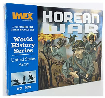 IMEX IMEX529 – Korea War: US Infantry 1: 72 Plastic Model Kit