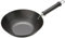 KitchenCraft World of Flavours Wok antiadherente para placa de inducción, Acero al carbono, Sartén, Negro, 26,5 cm Mediana