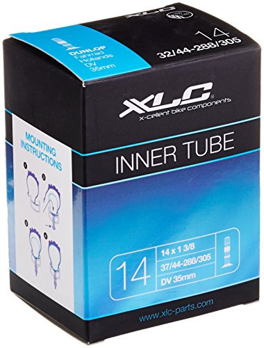 XLC Fahrradschlauch 14 x 1 3/8 37/44-288/305 DV 35 mm, 2508140000