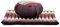 Leewadee Meditationskissen Set Sitzkissen Rund Zafu Yoga Kissen Zabuton Yogakissen Meditationskissen Meditation Zubehör Yoga Sitzkissen Yoga Meditationskissen, Kapok, Braun Rot