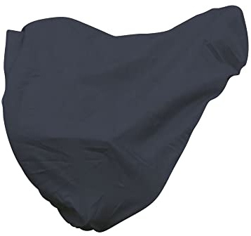 Y-H Waterproof Saddle Cover One Piece One Size Fits All Saddles Purple Navy Black 7449P Black One Size