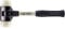 Simplex Schonhammer, Nylon; mit verstärktem Tempergussgehäuse und Fiberglasstiel | D=60 mm | 3708.060
