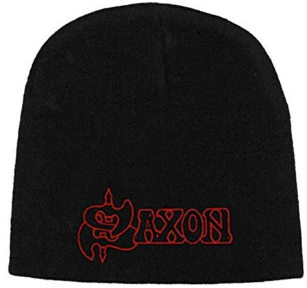 Exhumed Beanie mit Saxon - Logo