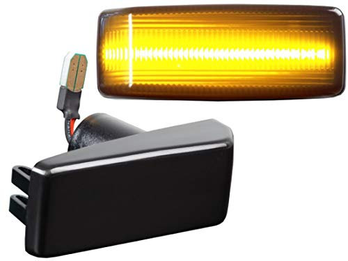 LED Seitenblinker Blinker getönt Schwarz/Rauchglas kompatibel/Ersatzteil für Mercedes Sprinter W201 W202 S202 W124 S124 A124 C124