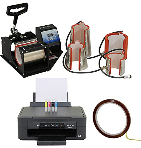 Mug Heat Press Machine Sublimation Printer Transfer Digital Commercial Business Industry Home Cup Printing | 5oz, 7oz, 11oz, 12oz, 17oz