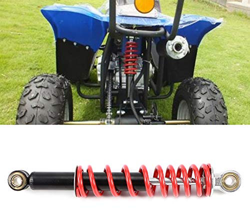 Für 125Ccm Quad Stoßdämpfer Vorne 270Mm - Stoßdämpfer Stoßdämpfer Feder 270 Mm Vordere Hintere Stoßdämpfer Dämpferfederung Feder Stoßdämpferbaugruppe Passend Für 50Cc - 125Cc Dirt Pit Bike Atv Go Kar