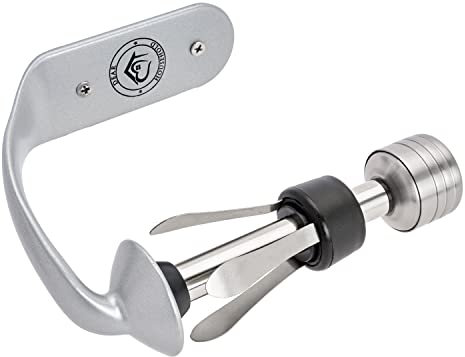 Toilettenpapierhalter für Badezimmer, Wandmontage, Edelstahl, mit einfacher Einhandbedienung, einfach horizontal oder vertikal zu installieren, Hardware im Lieferumfang enthalten, 12,7 cm