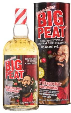 Big Peat Christmas 2022 Cask Strength, 54.2% abv, 70cl
