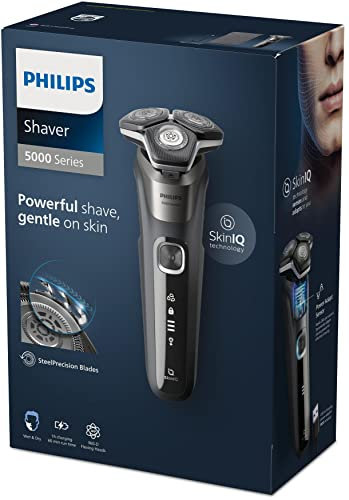 Rasoir série 5000 Wet&Dry Lames STEELPRECISION Capteur DYNAMIQUE Philips - S5887.10