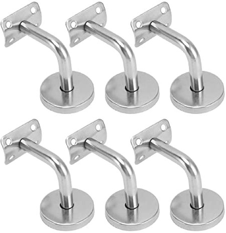 Soporte de Pasamanos de Escalera, Soporte de Pasamanos de Acero Inoxidable 304 Sólido