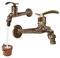 Grifo Antiguo Vintage Grifo Pared: Nizirioo Grifo de Pared para Lavabo, Grifo Exterior Jardin Decorativo, Genérico Antiguo Faucet, Grifo Tallado en Forma de Dragón para El Hogar Cocina Baño Exterior