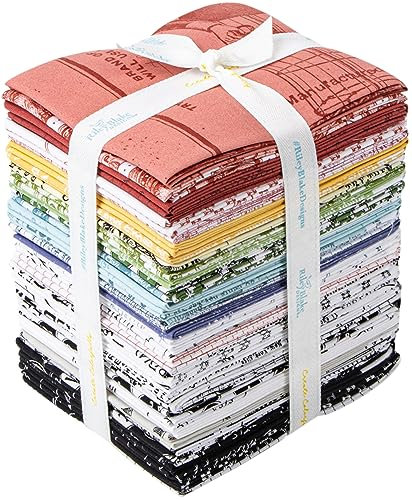 J Wecker Frisch Sew Journal 36 Fat Quarters Riley Blake Designs FQ-13880-36