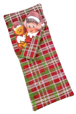 Chaks 13217, kleiner Schlafsack, 30 cm, mit Kissen, für Wichtel