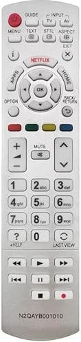 Ersatz Fernbedienung für Panasonic N2QAYB001010 LCD Fernseher tv für Panasonic