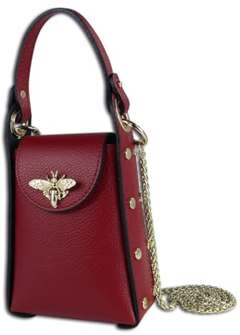 Toscanto Damen Umhängetasche Leder rot OTT813UR
