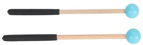 1 Paar Drum Mallet Percussion Malle 22 Cm Sticks für Xylophone Glocken Marimbas Percussion Zubehör (BLUE)