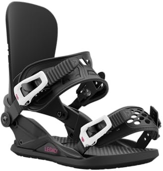Union Legacy - Fijaciones para tabla de snowboard, talla L: US Wmn 9-11, Jib Gurl