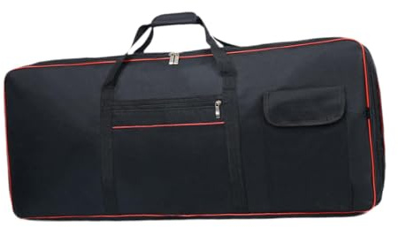 Baoblaze Custodia per tastiera elettronica a 61 tasti con manici Tracolla regolabile multifunzionale traspirante antipolvere portatile, 93x25x7 cm