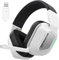 Skapendy VK82 Cuffie da gioco senza fili, 2.4GHz Cuffie Wireless con Microfono + 5.4 Bluetooth, Cuffie da gioco pieghevoli per Ps5, Ps4, PC, Switch, Mac, Batteria da 50 Ore, LED Light, Nero Bianco